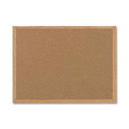 Mastervisi Earth Cork Board, 48 X 72, Wood Frame SB1420001233